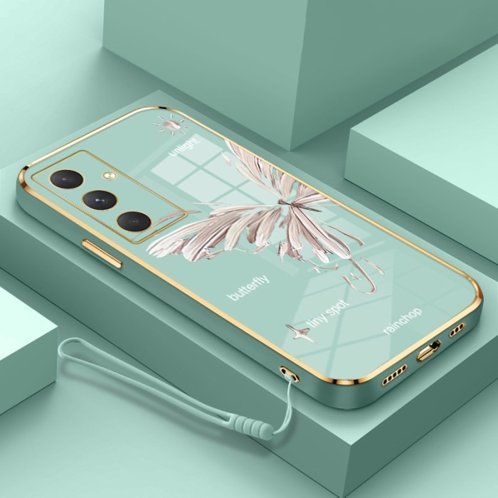 CUCI GUDANG Casing Hp For Samsung A54 5G A55 A50 A50s A51 A51 UW A52 A52s A53 4G 5G Kupu-kupu Luang