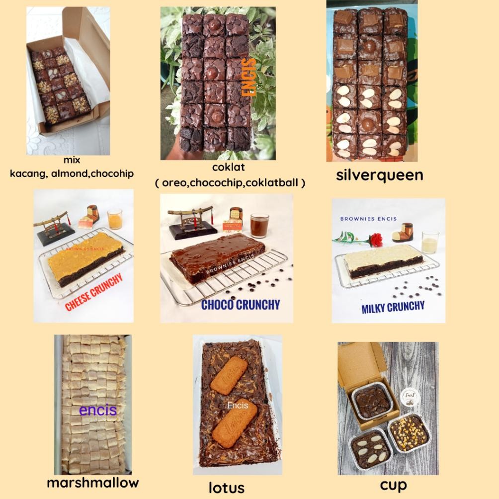 

rwet-23 COD GRATIS ONGKIR BRONIS BROWNIES PANGGANG COKLAT NYOKLAT ENCIS 20 X 10 Premium