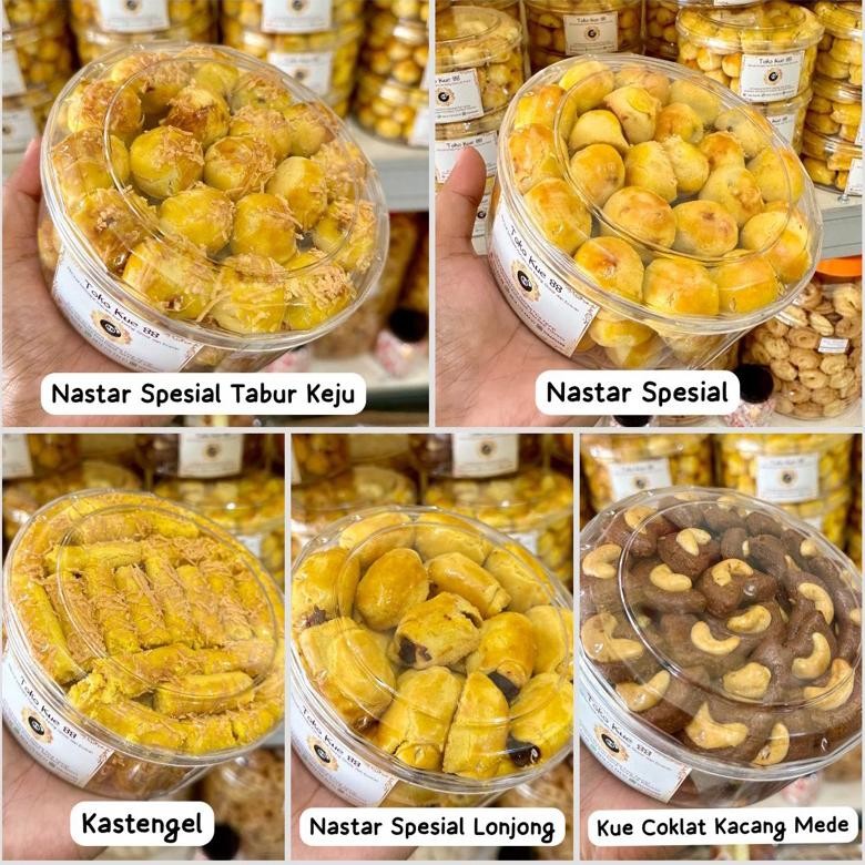 

Im31 Kue Lebaran / Kue Kering / Idul Fitri / Idul Adha / Nastar / Kastangel / Putri Salju / Sagu Keju / Corn Flakes / Coklat Mede / Coklat chip / Kue Hari Raya Murah