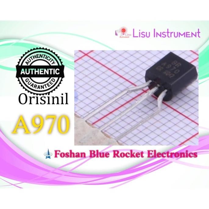 Baru 2SA970 A970 dan 2SC2240 C2240 TO-92 Bipolar Transistor lisu992 Berkualitas