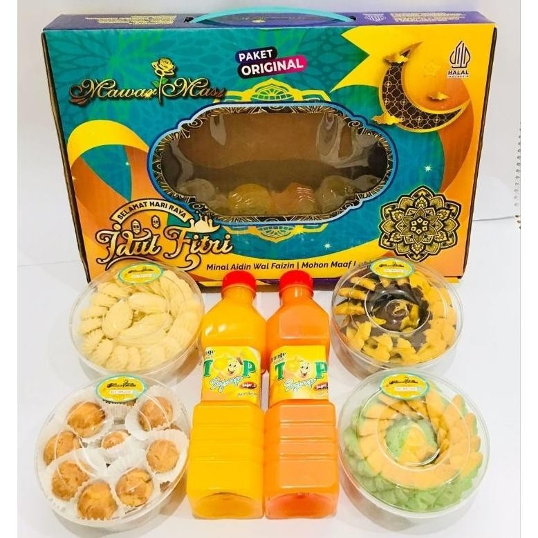 

fgk-45 Kue Lebaran Sirup Duo Mawar Mas 4 Toples Viral