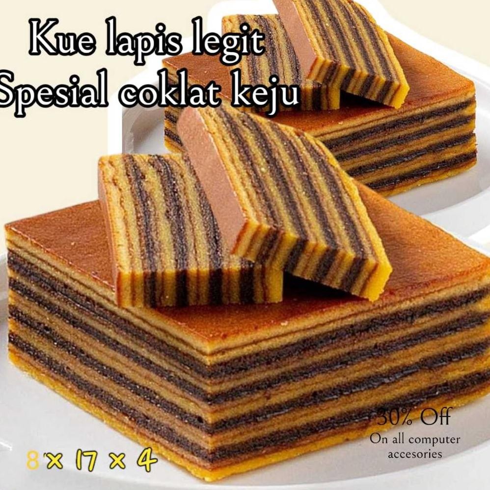 

rd-67 kue lapis legit coklat susu keju 8x17 x 4 kue lapis coklat sus keju Terlaris