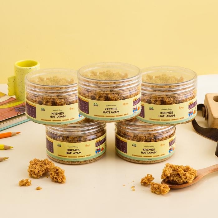 

New Kremes Hati Ayam Premium - Paket 5 Toples 50gr Food Ready
