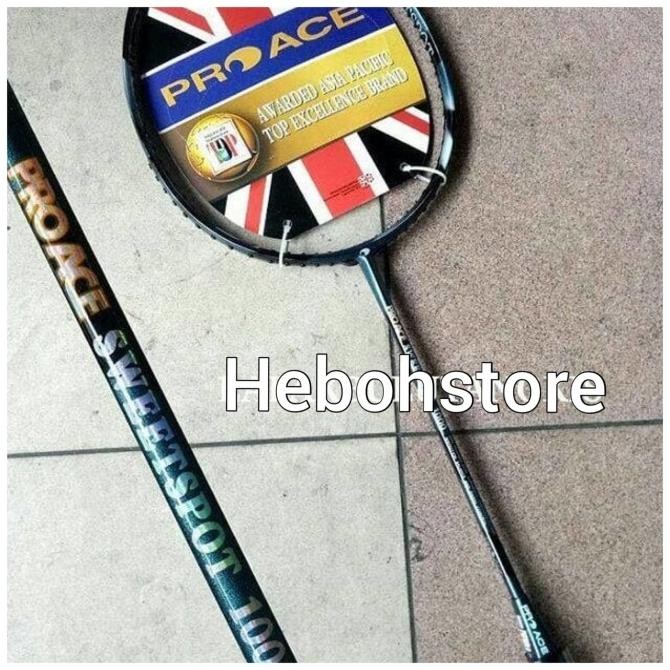 BEBAS ONGKIR - Raket badminton pro ace ss 1000 komplit original