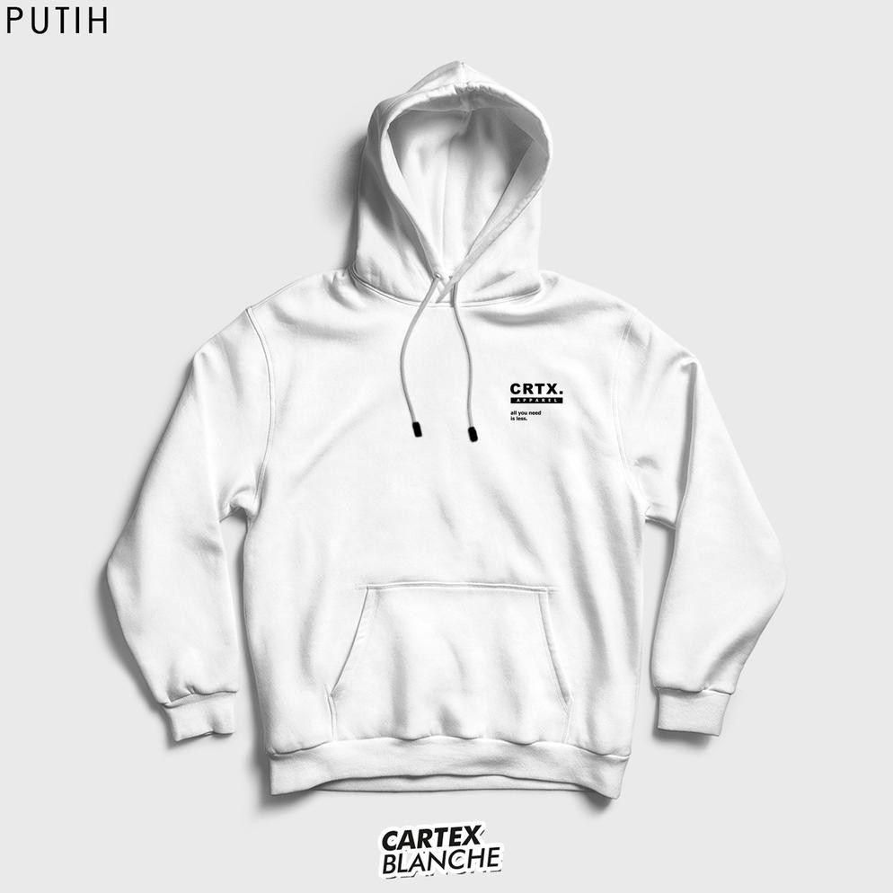 Crtx Apparel Jaket Hoodie Jumper Sablon Unisex Pria - Wanita Size M - Xxl