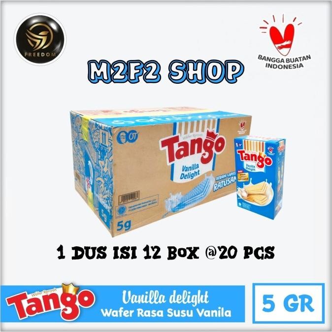 

Tango Wafer Vanilla Delight Stick | Krim Vanila Susu Stik - 5 Gr (Harga Karton) Stok Terbatas