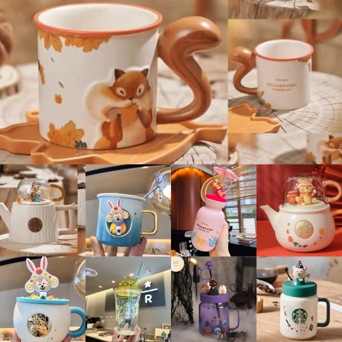 Starbucks Mug Limited Edition Starbucks Glass Gelas Starbucks