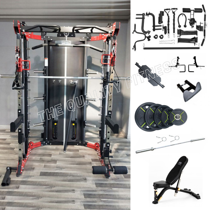 Paket Zigma Pro Bk 3058 Smith Multi Functional Machine Monster G 105Kg