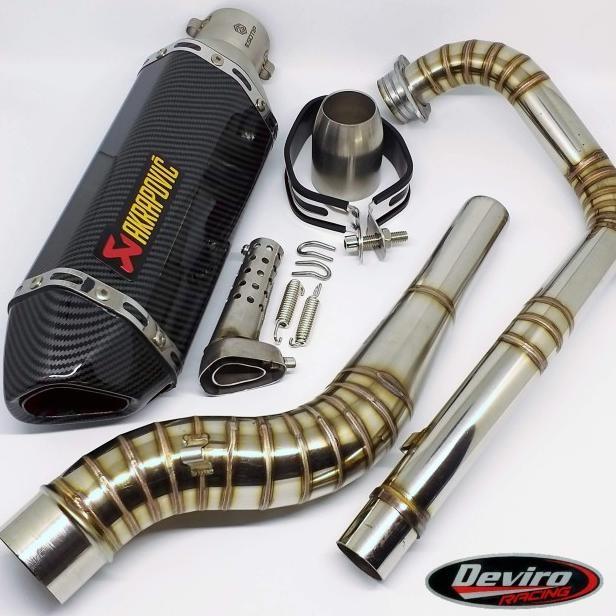 Knalpot Akrapovic HZC Import FS MT15 XSR 155 Vixion GSX R150 S150 Terlaris