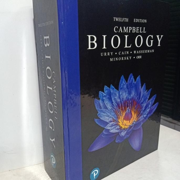 buku Campbell biology 12th edition Hardcover full color
