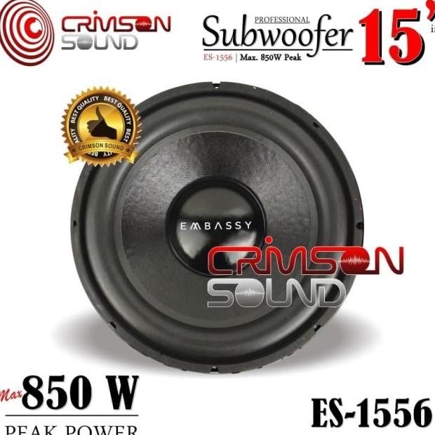 SUBWOOFER 15 Inch Double Magnet EMBASSY ES-1556 Terlaris