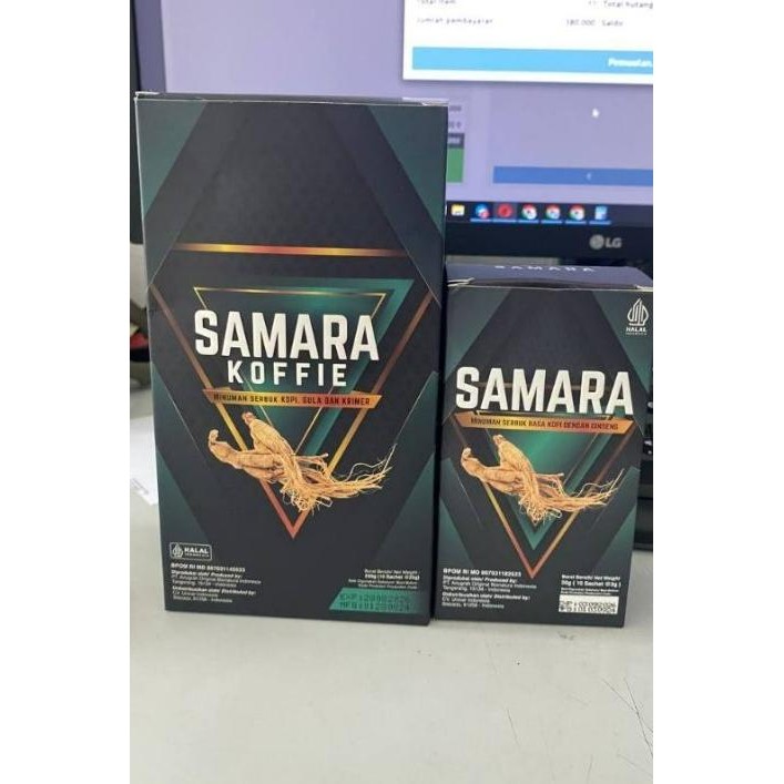 

Grosir Kopi SAMARA - SAMARA KOFFIE 1 Box isi 10 penambah stamina tempur pria