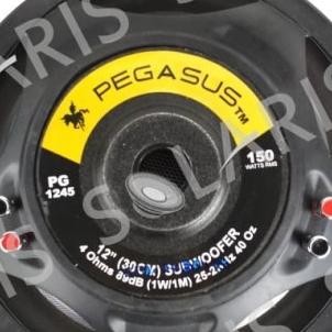 SUBWOOFER 12 Inch 150 Watt RMS DOUBLE COIL Pegasus PG-1245 Terlaris