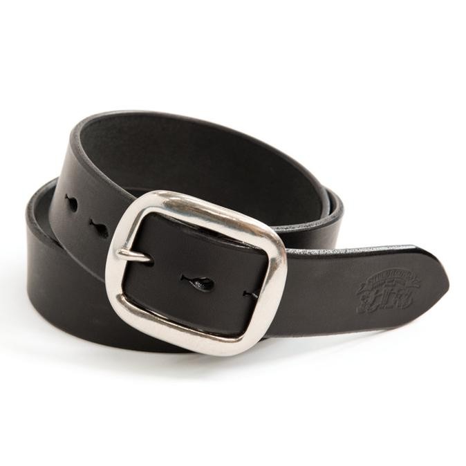 Studio D'Artisan Cowhide Leather Belt - Black