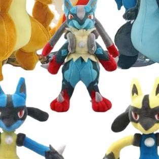 Boneka Pokemon Charizard Lucario  Mega Charizard Shiny Lucario Terlaris