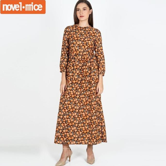 Sale Now Novel Mice - Gamis | Ethnic Tunic Tan Dress Original