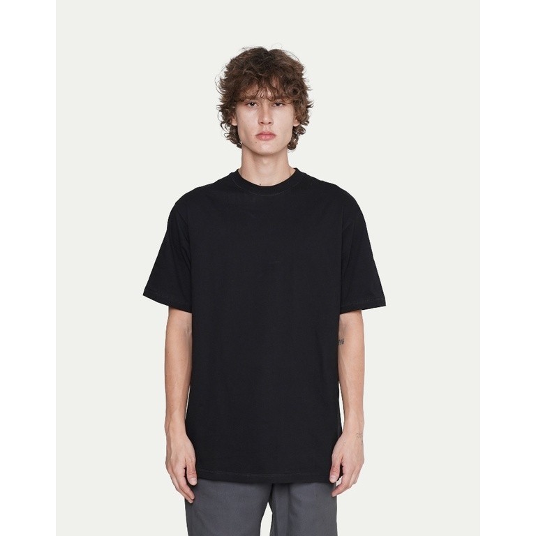 Erigo T-Shirt Basic Meghan Black - Kaos Basic Polos Unisex