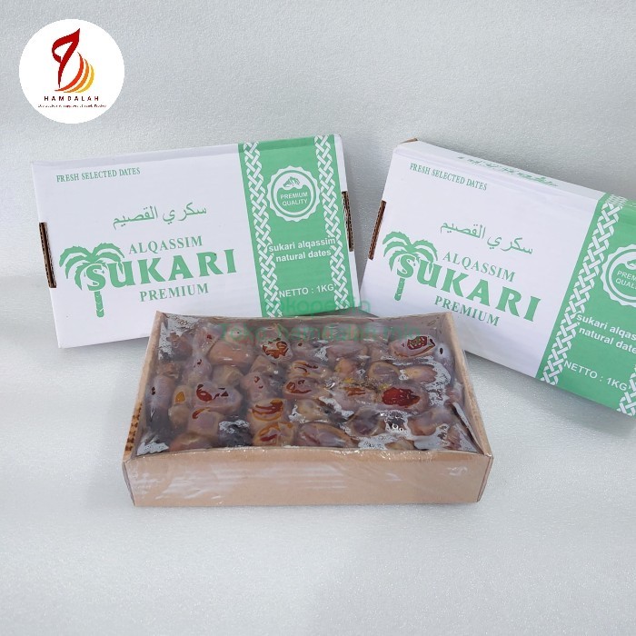 

Kurma Sukari Premium Amira 1kg Kurma Madinah