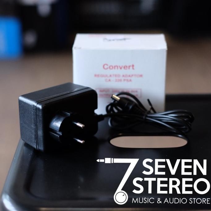 Adaptor Convert 9V [ Bisa Untuk Efek Gitar ] Original Dan Terlaris