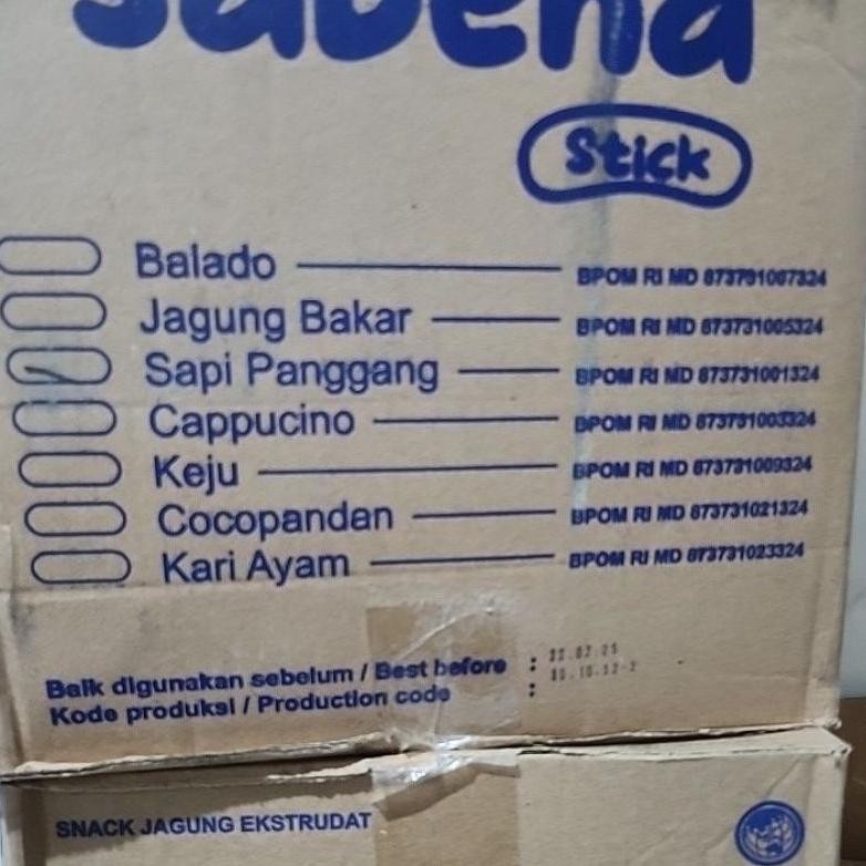 

gd-12 Sabena Snack Stik Aneka Rasa Snack balado Sabena 360gram Berkualitas