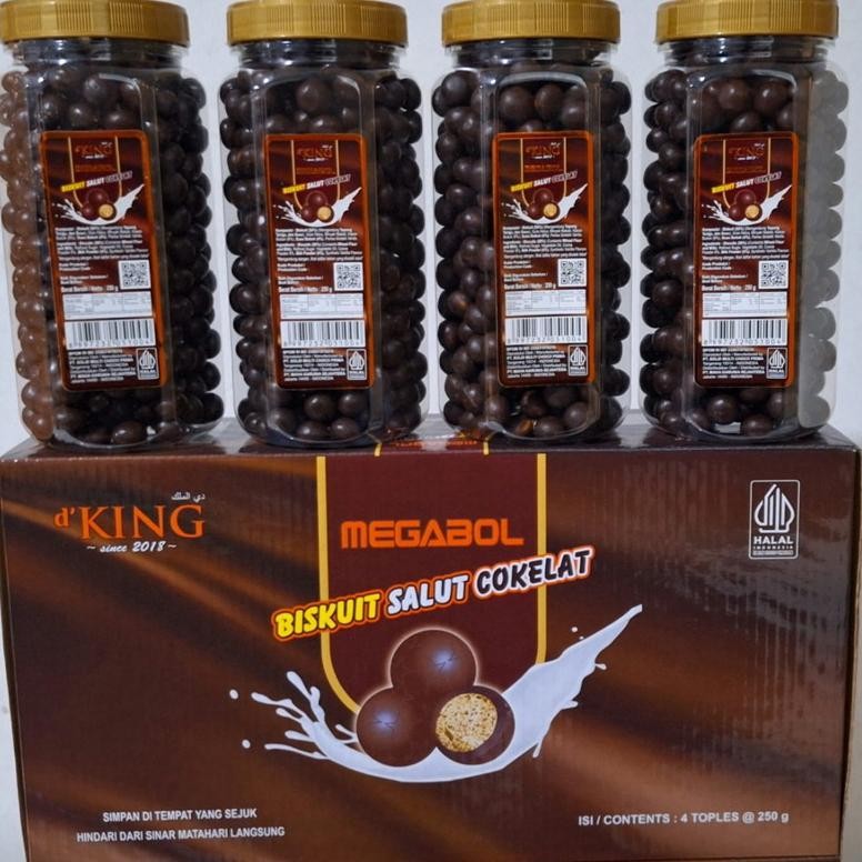 

COD Per Dus Bonibol Cokelat Biskuit d'King Spesial Lebaran Idul Fitri Murah