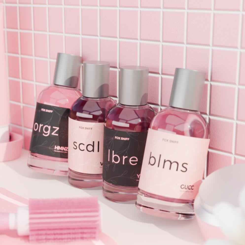 Or42 Bundling Women best seller Eau De Parfum Wanita - Floral by Fox Sniff Murah