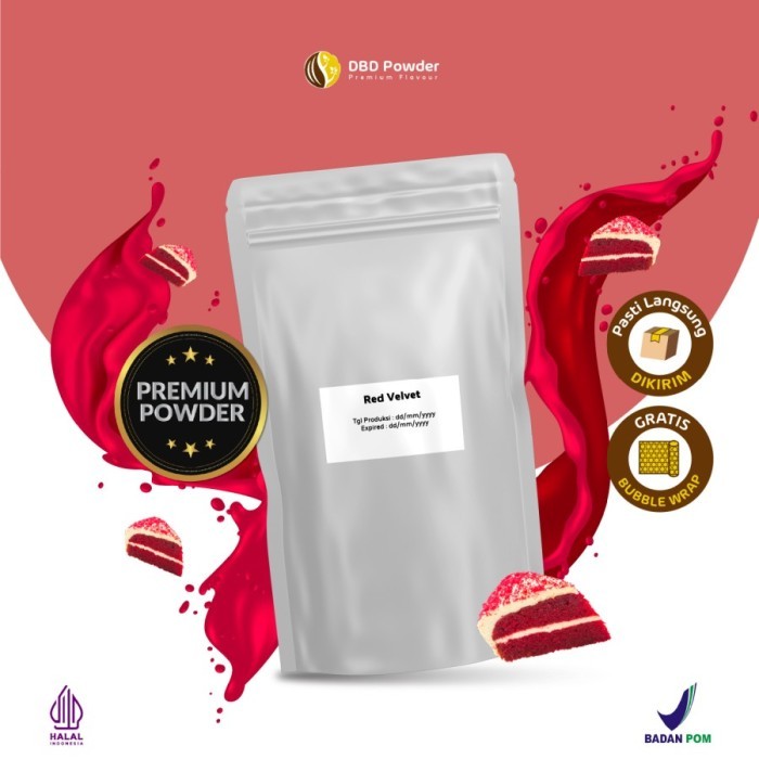 

Bubuk Minuman Red Velvet 500 gram - Powder Red Velvet 500 gram