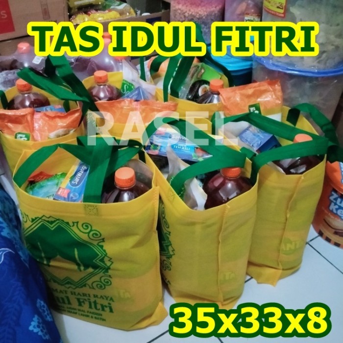 

Tas Idul Fitri tas idulfitri parcel ramadhan ramadan bingkisan 35x33x8