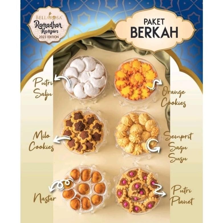 

Fx-2 Kue Kering Bellarosa Paket Berkah Parcel Kue Lebaran Fx-2