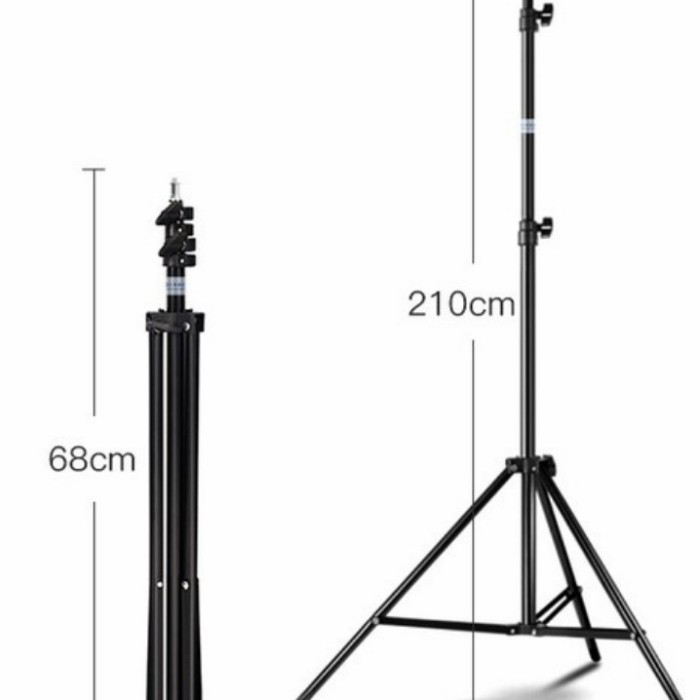tripod hp / tripod 2.1 meter / 2,1m holder hp mu [kualitas terbaik]