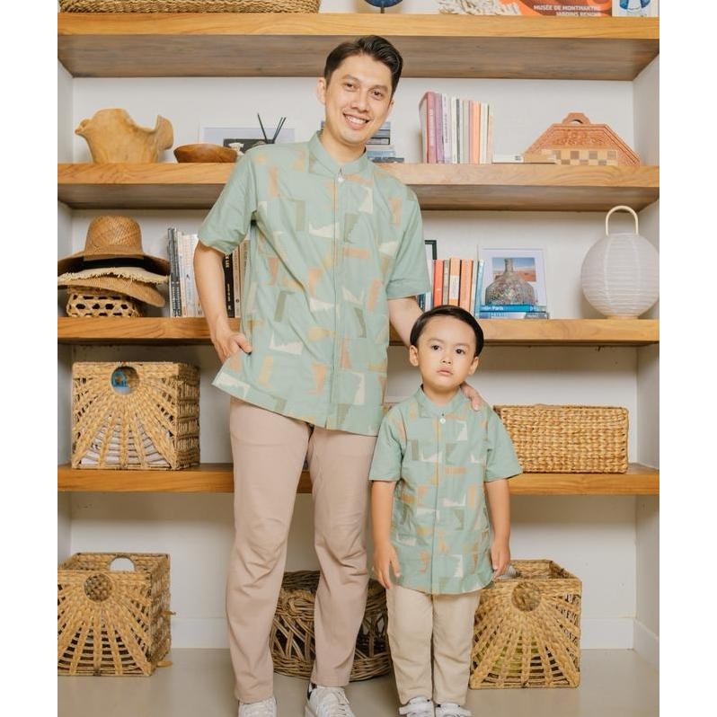 Big Sale Althaff Baju Muslim Cople Koko Bordir Kaffah Series Lebaran Limited Edition