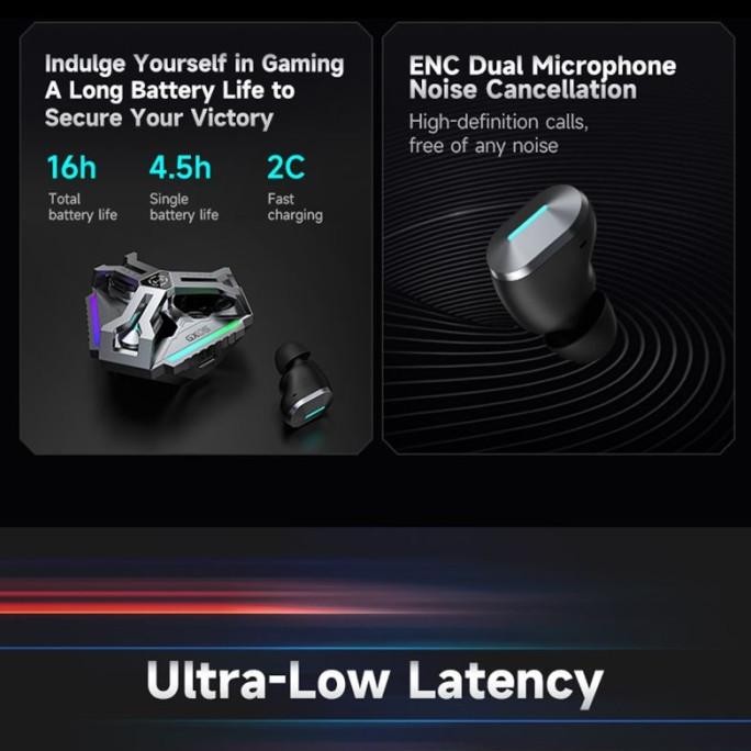 Murah Hecate By Edifier Gx05 Ultra-Low Latency Wireless Gaming Earbuds