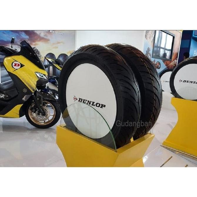 DUNLOP SPORTMAX QLITE 90 80 17 BAN LUAR MOTOR BEBEK TUBELESS FREE PENTIL RING 17