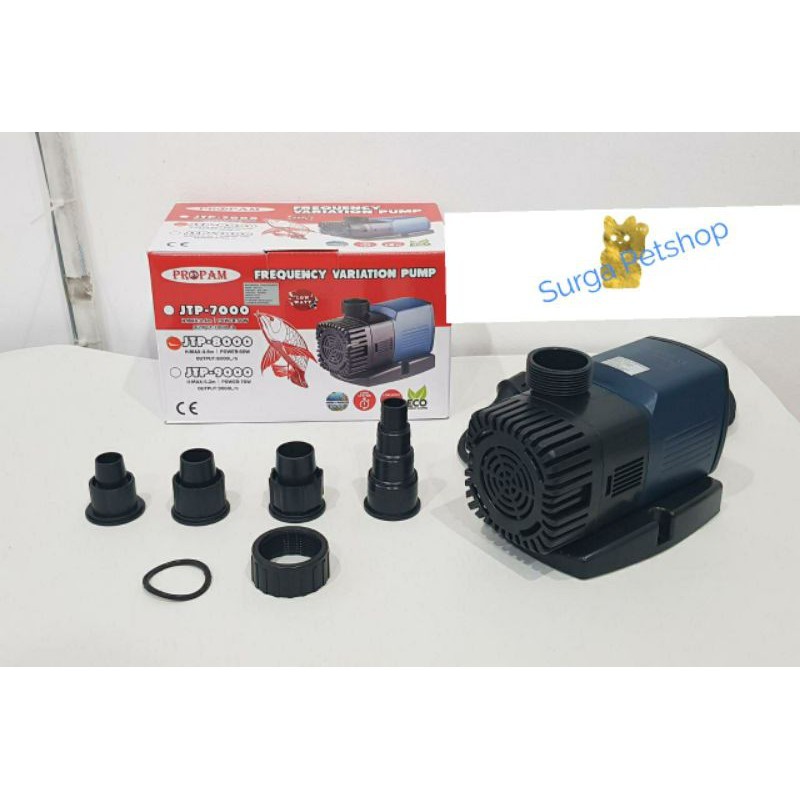 POMPA CELUP KOLAM IKAN SUNSUN PROPAM JTP8000 JTP 8000 ORI low watt IMPORT Submersible pump jetepe