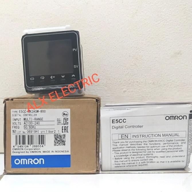 Sale E5Cc Qx2Asm 800 Omron Temperatur Digital Controller E5Cc-Qx2Asm-800