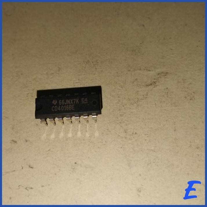 [JWS] IC CD4016BE CD4016 4016 ASLI ORI ORIGINAL TEXAS