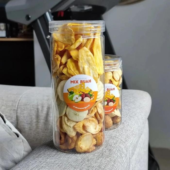 

BARANG TERLARIS KERIPIK BUAH MIX CRISPY JUMBO PREMIUM KERIPIK NANGKA SALAK APEL PISANG