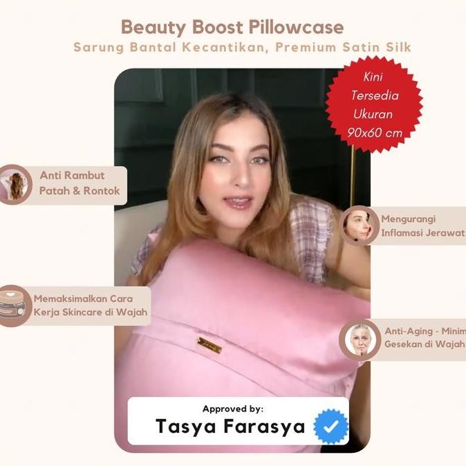 Promo Sarung Bantal Cinta Premium Satin Silk Soulmate Bedsheet King Size Pillowcase