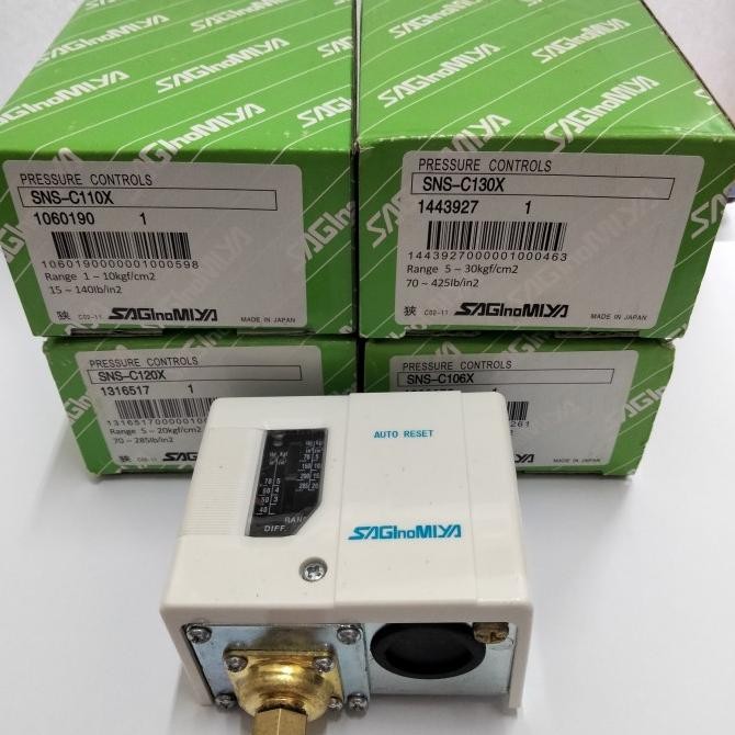 Murah Saginomiya Sns C110X / Pressure Switch Saginomiya Sns-C110X / Sns C110