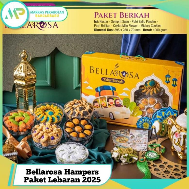 

Bellarosa / Paket Kue Kering Lebaran 2025 / Kue Lebaran Bellarosa Exp : 2026 / Hampers Kue Kering Bellarosa Flash Sale! Diskon Hingga 70%