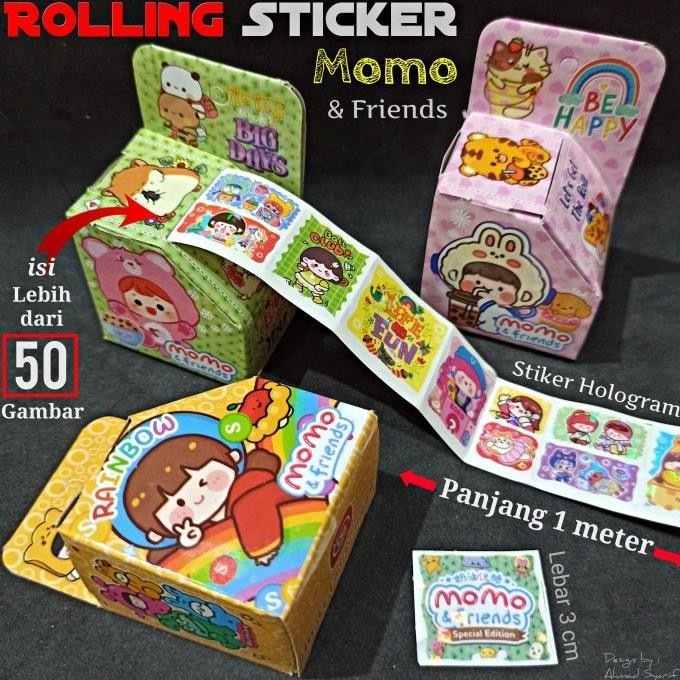 

Rolling Sticker Momo Karakter - Grosir Mainan Anak Stiker Hologram Original Produk