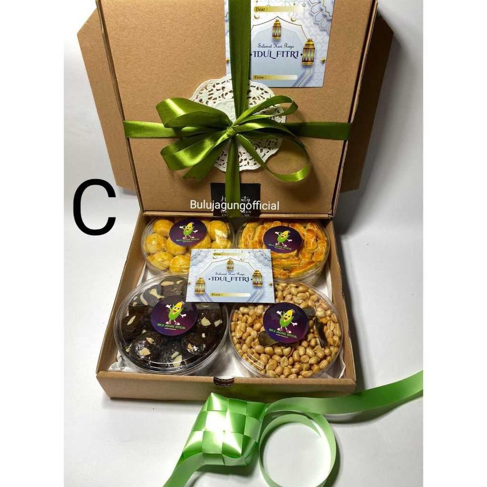 

Parcel Kue Lebaran Isi 4 Toples Homemade With Love Parcel Kue Kering Lebaran Hampers Diskon Setengah Harga