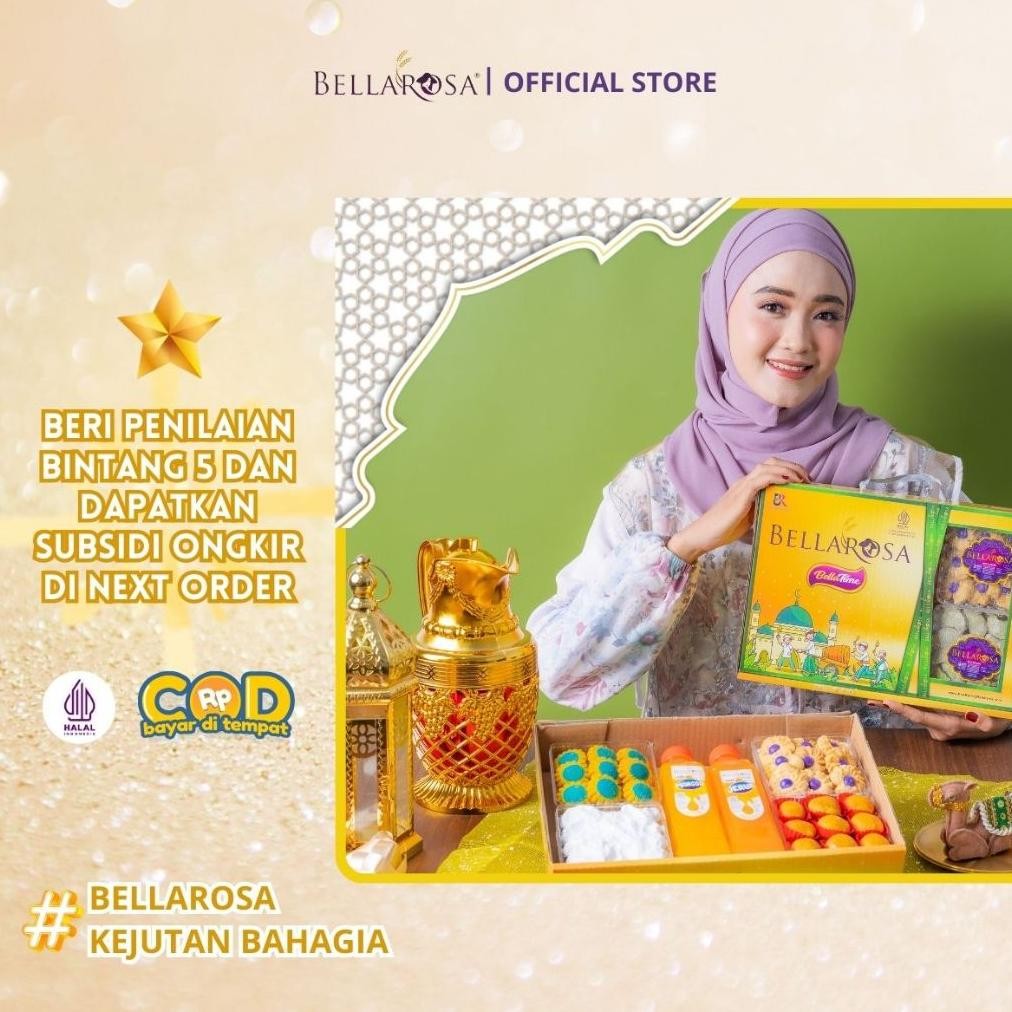 

Bellarosa Bellatime Hadiah Hampers Lebaran Premium Sirup & Kue Kering Diskon