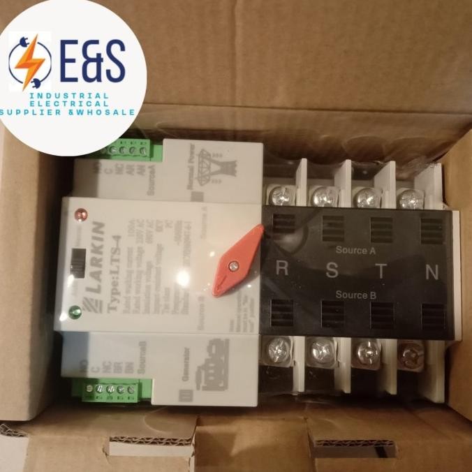 Larkin Lts-4P 100A Ats Otomatic Genset 3 Phase 4 Wire / Lts 4P Larkin