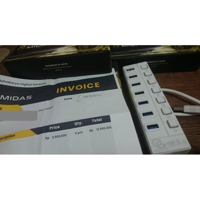 [Goodbest] midas usb mining miner garansi resmi bonus port usb