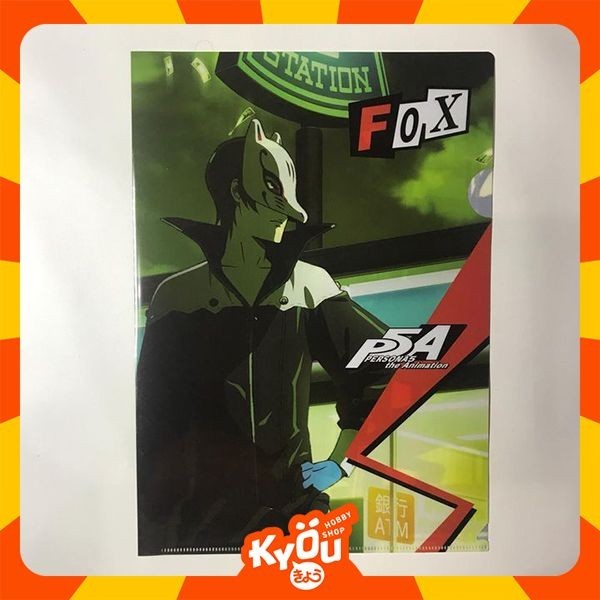 Terlaris Clear File Fox / Kitagawa Yuusuke - Persona 5