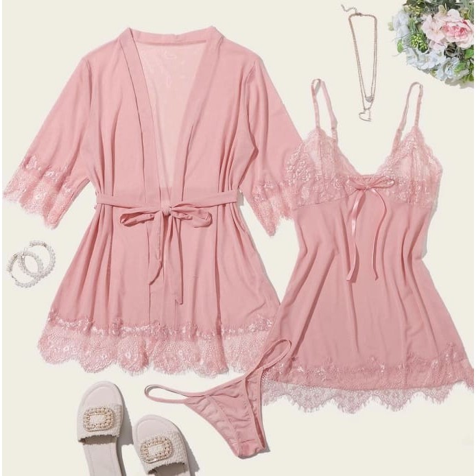 Tony - Baju Tidur Tanktop Hotpants Sexy Lingerie Dress Wanita