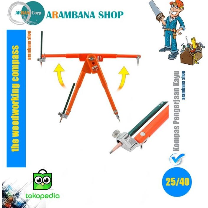 

Jangka Tukang The Woodworking Compass