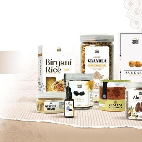 

[Sereal Paket ] Muesli Safiya + Granola Timur Tengah With Almond For Healthy Oatmeal Food