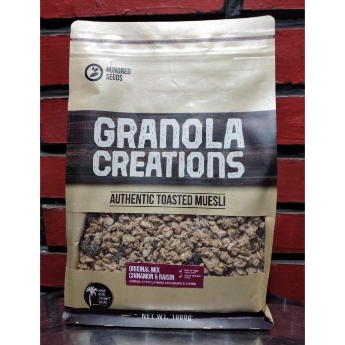 

Granola Creation Cinamon Raisin Kayu Manis 1Kg